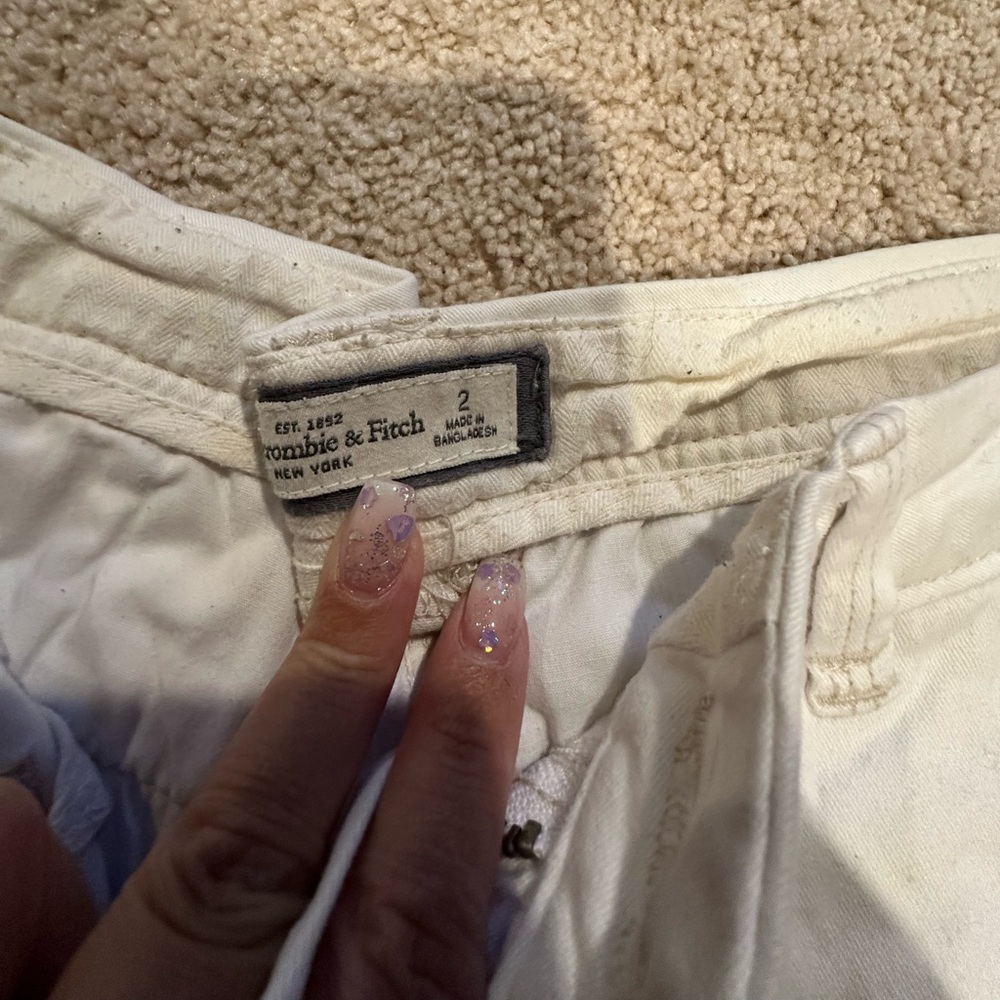 White shorts